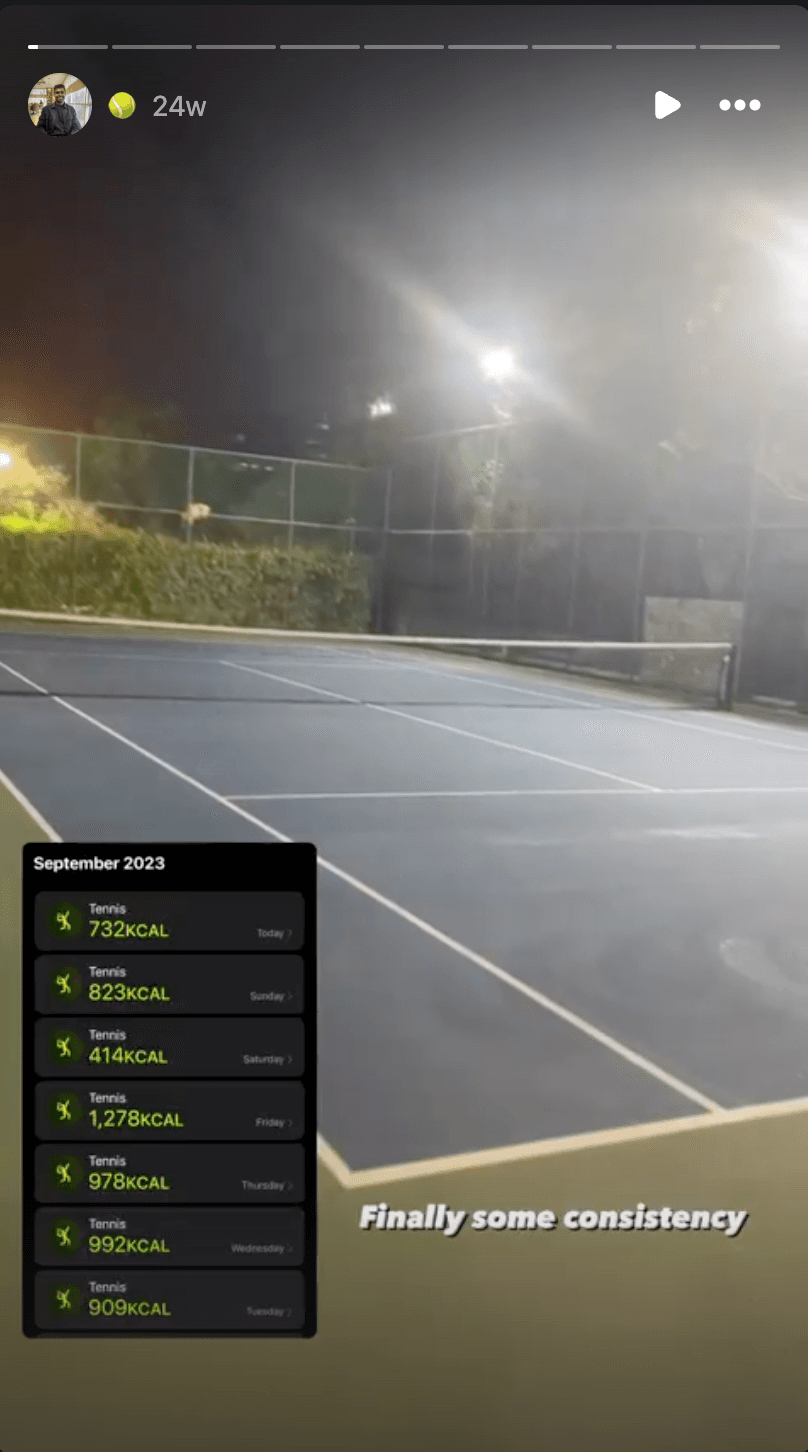 Picture of a tennis court