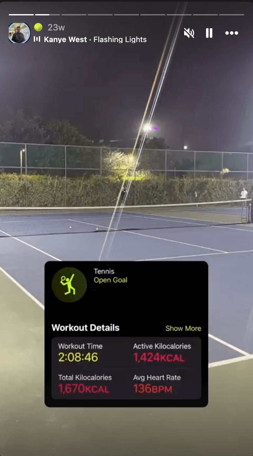 Picture of a tennis court