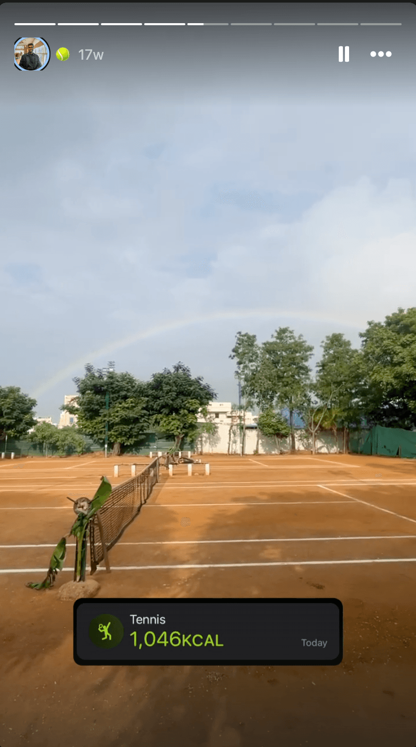 Picture of a tennis court